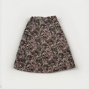 VTG Rikki J New York Size 10 Purple Floral Skirt 90’s